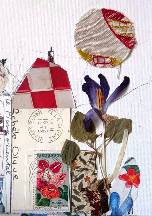 Collage de Michèle Olyve